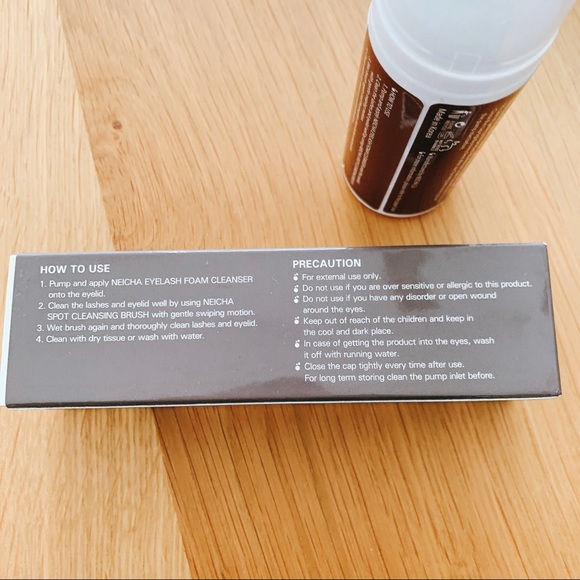 Korean NEICHA eyelashes extensions shampoos cleaner - Picture 4 of 7